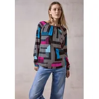 Cecil Bedruckte Bluse - Multicolour|Blau