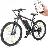 Eleglide E Bike Herren Damen mit 36V 15Ah Abnehmbarer Akku, 27,5/29 Zoll Offroad E Mountainbike, Elektrofahrrad Pedelec mit APP, 24 Gänge Schaltung, Reichweite bis zu 125 KM (Mopride 2, 29 Zoll)