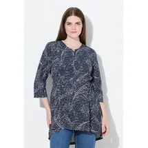 Ulla Popken Longshirt in marine | Gr.: 42-44