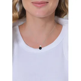 Nenalina Bead Anhänger schwarz / Silber