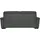Calia Italia 3-Sitzer CALIA ITALIA "Gaia, hochwertiges Ledersofa mit erstklassigem Sitzkomfort", grau, B:210cm H:92cm T:97cm, Leder SORRENTO - 100% Leder;Leder BULL - 100% Leder, Sofas, edles Design, in zwei hochwertigen Lederqualitäten