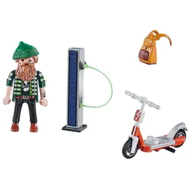 Playmobil City Life Hipster mit E-Roller 70873