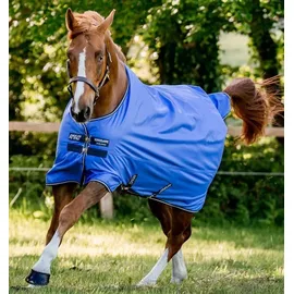 AMIGO Horseware Amigo Hero Ripstop 50g Blue/Navy/Grey, 130 - Blau