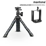 Mantona Armadillo Mini 18cm schwarz/grau