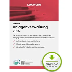 Lexware anlagenverwaltung 2025 Download Jahresversion (365-Tage), Buchhaltung, E
