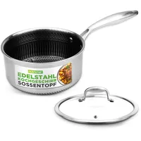 NutriChef Stielkasserolle 2 L 19 cm rund