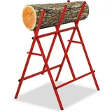 Sägebock klappbar Holzschneidebock als Sägehilfe Holzsägebock bis 100 kg - Tolletour