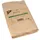 Papstar Kompostsäcke aus Papier 120 l, braun | Banderole 3 Stück)