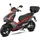 GT UNION e-Striker 3,0 kW 25 km/h Rot-Schwarz