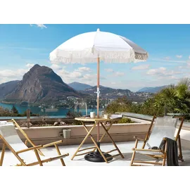 Beliani Mondello Ø 150 cm Weiß