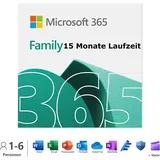 Microsoft 365 Family Office 365 15 Monate 6 Nutzer - 5 Minuten Onlineversand