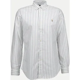 Ralph Lauren Langarmhemd Blau/Weiß gestreift XL