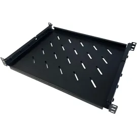DSIT 19” Universeller Fachboden 650mm bis 890mm - 1 HE - Traglast 60 kg