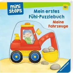 RAVENSBURGER 30139 Mein erstes Fühl-Puzzlebuch: Meine Fahrzeuge