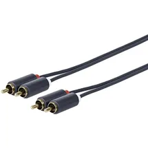 Vivolink Audiokabel PRORCARCA1 2x RCA-Stecker 1,0m (PRORCARCA1)