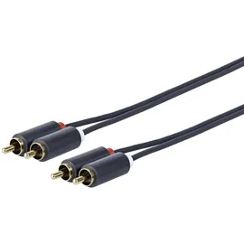 Vivolink Audiokabel PRORCARCA1 2x RCA-Stecker 1,0m (PRORCARCA1)