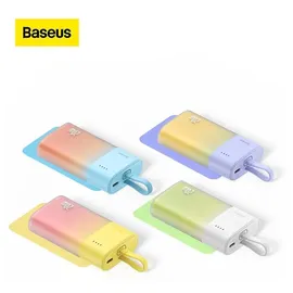 Baseus Popsicle, 5200 mAh, Lithium Polymer (LiPo), 20 W, Blau, Orange - Blau/Orange