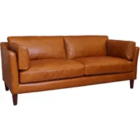 Manitoba Sofa 3 Sitzer Columbia Brown Vintage Leder Möbel Ledersofa Cocktailsofa