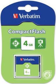 Verbatim COMPACT FLASH CARD 4GB