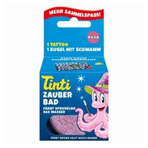 Tinti Zauberbad rosa mit Tattoo