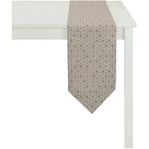 APELT Tischband 3008 Christmas Elegance, Weihnachtsdeko, Weihnachten (1-tlg) braun|goldfarben