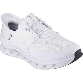 SKECHERS Glide-Step Pro Natural Mesh/Brown Trim 42