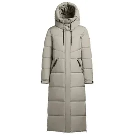 khujo - Damen - Wintermantel - Shimanta 5 - Wit-Gre - XL