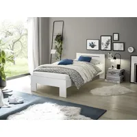 Pol-Power Futonbett Cannes weiß Liegefläche B/L: ca. 90x200 cm - Weiss