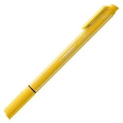 STABILO Filzschreiber pointMax gelb, 0,8mm Strichstärke, Nylonspitze, Kappe