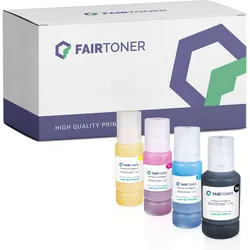 4er Multipack Set kompatibel für Epson Ecotank 113 Tintentanks