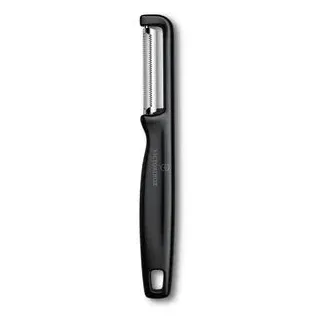 Victorinox Sparschäler Iota Schäler Zackenschliff, Zweischneidig, schwarz