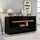 modfu Sideboard 140 x 70 x 40 cm Schwarz