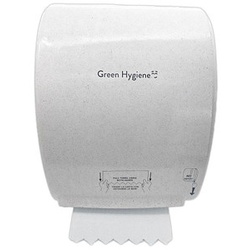 Green Hygiene® Papierhandtuchspender DAUERLÄUFER weiß-meliert Kunststoff
