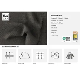 die planbar »MP-IN20016 L-Form mit Federkern-Polsterung« wahlweise mit Kopfstützen und Bettfunktion, mit Federkern-Polsterung