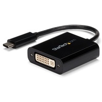 Startech StarTech.com USB-C auf DVI Adapter - USB Type-C DVI Konverter für MacBook, ChromeBook Pixel oder andere USB-C Geräte mit DP über USB C