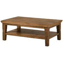 MASSIVMOEBEL24.DE Rodez Dunkelbraun Mangoholz 120 x 45 x 75 cm