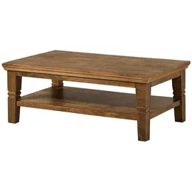MASSIVMOEBEL24.DE Rodez Dunkelbraun Mangoholz 120 x 45 x 75 cm