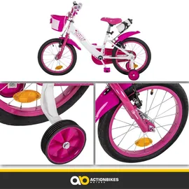 ACTIONBIKES MOTORS Daisy 16 Zoll rosa/pink