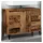 vidaXL Waschbeckenunterschrank Altholz-Optik 80x33x60 cm Holzwerkstoff