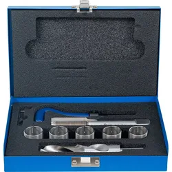 BGS 99439 Satz Gewinde Reparatur M22 x 1,5 9 teilig Gewindereparatur