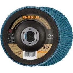 RHODIUS Lamellenschleifscheibe LSZ F3 125mm K 40