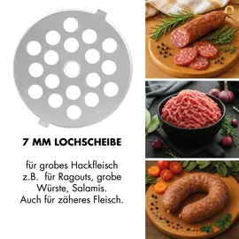GASTROBACK Design Fleischwolf 6-in-1 Plus Silber