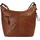 Spikes & Sparrow CROSSOVER Umhängetasche Leder Brown