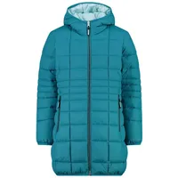 CMP Kid G Coat Fix Hood teal (E867) 104
