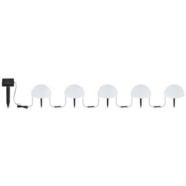 bmf-versand Solarleuchte Garten Halbkugel Solarlampe Außen Leuchte Solar mit Pflegetuch