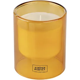Schöner Wohnen Vanilla L Duftkerze 11 cm orange