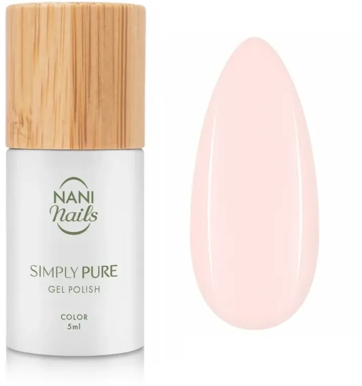 NaniNails Simly Pure Gel Nagellack für UV/LED Lampe Farbton Natural Skin 5 ml