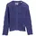Tom Tailor Mädchen Cardigan mit Lochmuster, blau, Uni, Gr. 116/122
