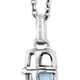 Engelsrufer Kette mit Anhänger POWERFUL STONE BLAUER ACHAT Silber