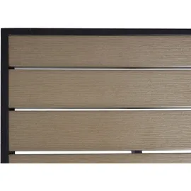 Mendler HWC-J95 Bistrotisch 70 x 70 x 74 cm Schwarz/Grau